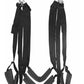Door Sex Swing with Seat - Sexy Slave Bondage Love Slings for Adult Couples with Adjustable Straps, Holds up to 300lbs