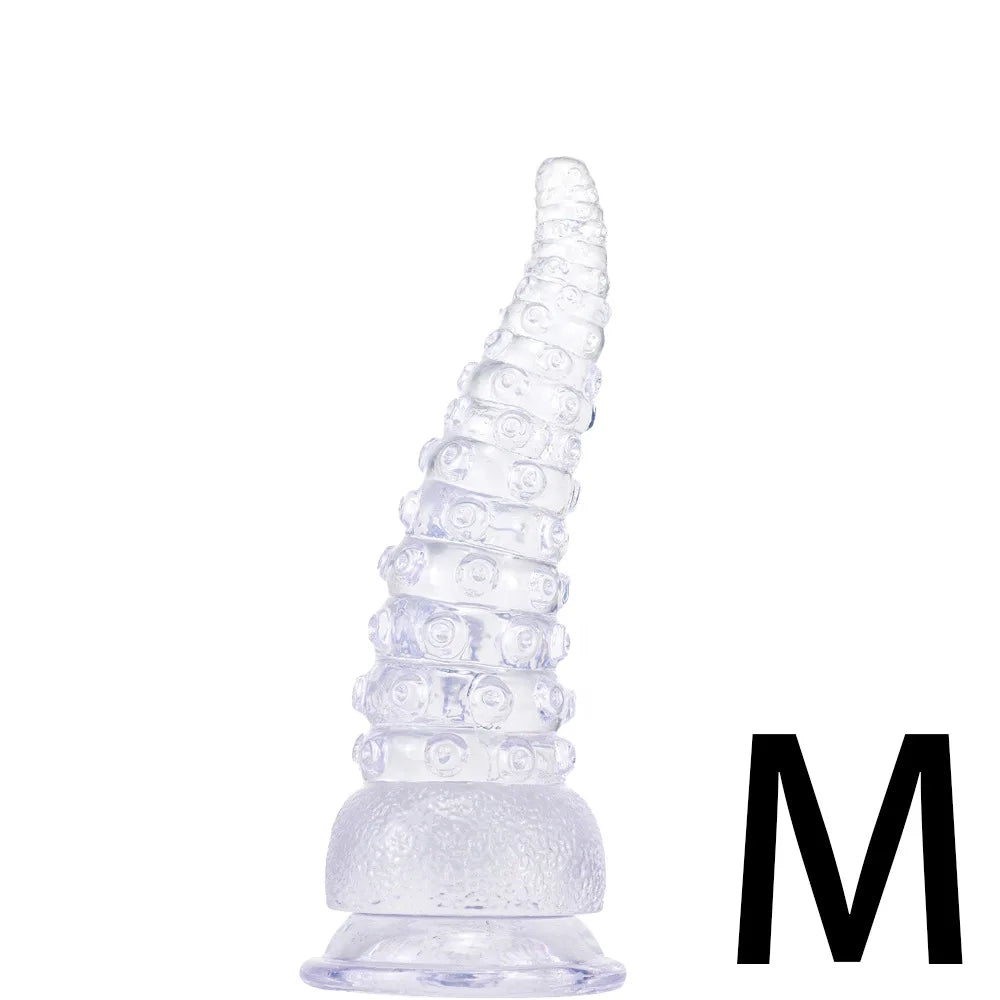 Double-Ended Dildo Huge Tentacle Realistic Dildo Silicone Big Anal Butt Plug With Suction Cup Penis Sex Toys for Women Lesbian