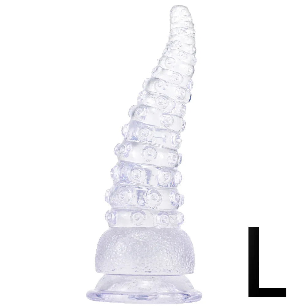 Double-Ended Dildo Huge Tentacle Realistic Dildo Silicone Big Anal Butt Plug With Suction Cup Penis Sex Toys for Women Lesbian