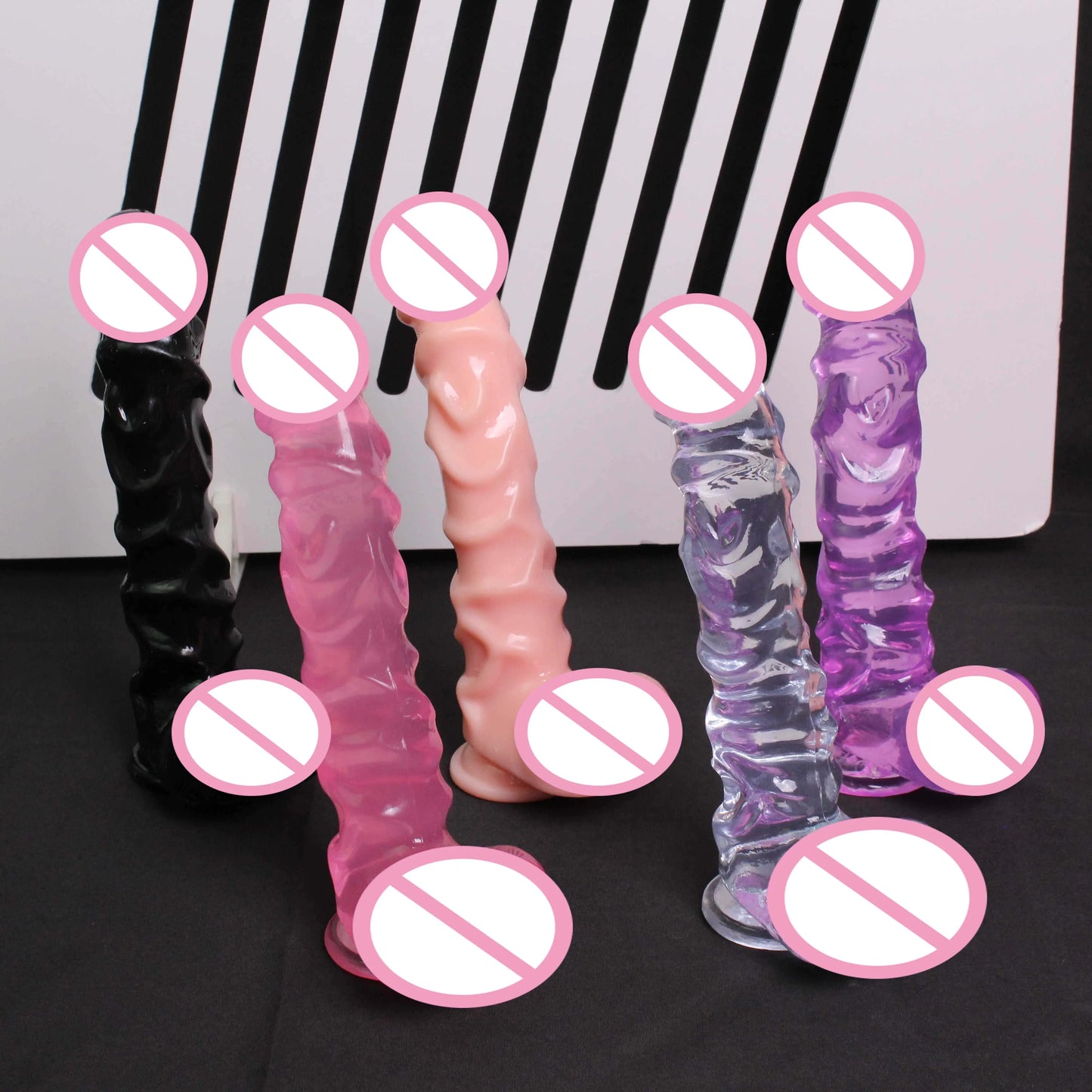 Double Headed Sex Dildo 3 Style Sizes Penis Strong Suction Cup G-spot Simulation Realistic Penis Gay Les Lesbian Woman Sex Toy