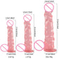 Double Headed Sex Dildo 3 Style Sizes Penis Strong Suction Cup G-spot Simulation Realistic Penis Gay Les Lesbian Woman Sex Toy