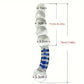 Double-ended Glass Crystal Beaded Balls Anal Plug Toy G-spot Masturbator Anus Dilator Stimulation Massager Adult Games Sex Toy