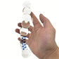 Double-ended Glass Crystal Beaded Balls Anal Plug Toy G-spot Masturbator Anus Dilator Stimulation Massager Adult Games Sex Toy