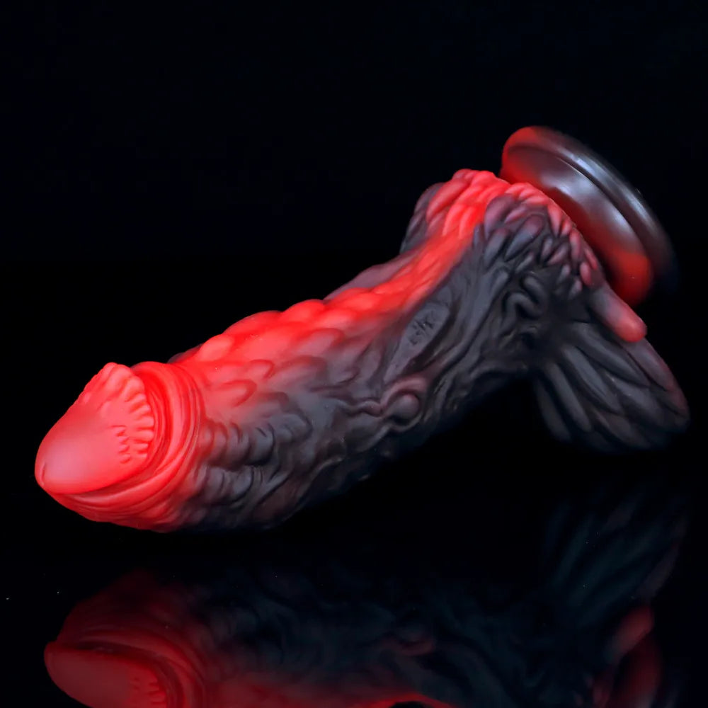 Dragon Dildo Huge Penis with Suction Cup Big Dick Animal Anal Dildo Vagina Massager Masturbator for Men Women Strapon Sex Toys