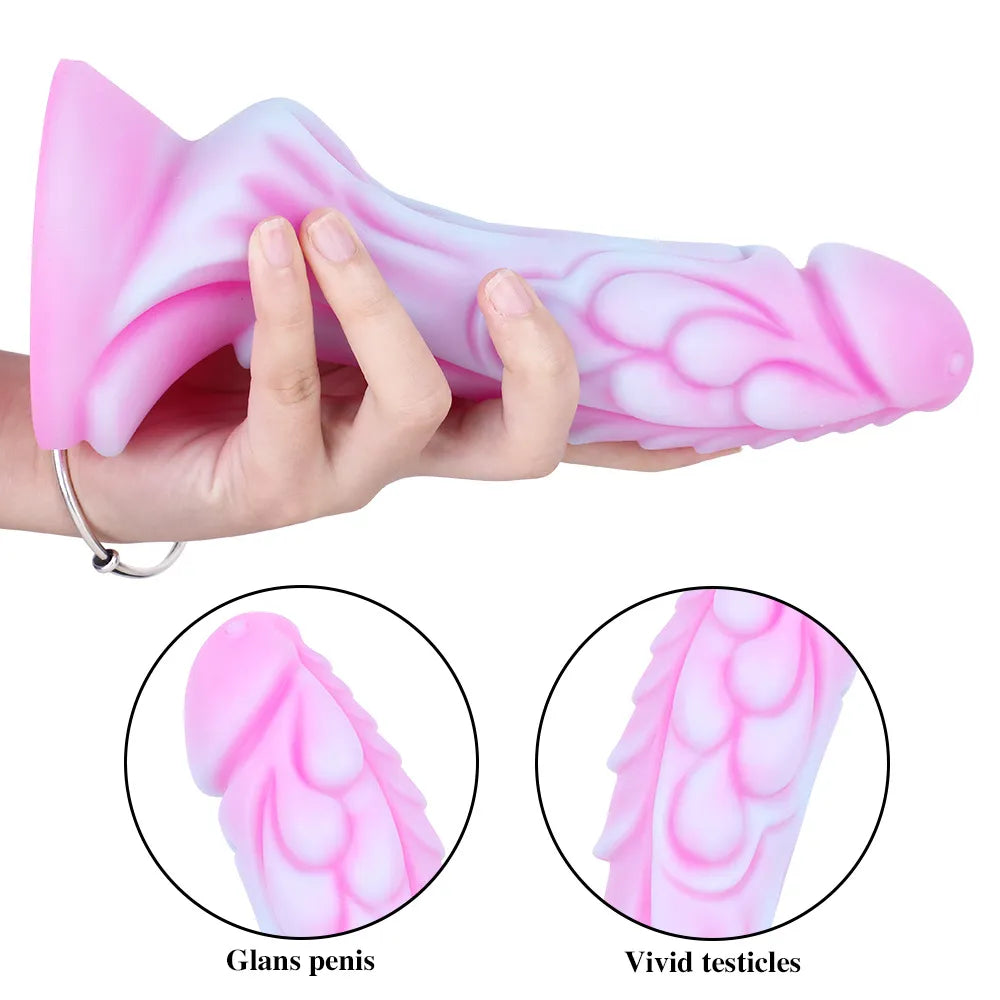 Dragon Realistic Dildo Huge Penis with Suction Cup Big Dick Animal Anal Dildo Vagina Masturbator For Men Women Adult Sex Toys