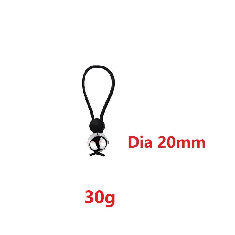 Drop Ball Heavy Weight Stretcher man silicone Penis cock Ring Metal Hanger for Enlargement pull exercise Male sex toy