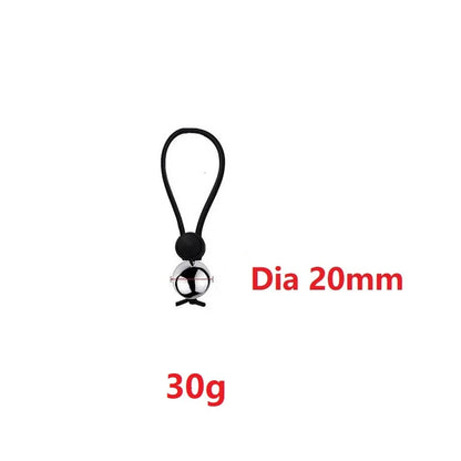 Drop Ball Heavy Weight Stretcher man silicone Penis cock Ring Metal Hanger for Enlargement pull exercise Male sex toy