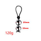 Drop Ball Heavy Weight Stretcher man silicone Penis cock Ring Metal Hanger for Enlargement pull exercise Male sex toy