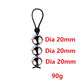 Drop Ball Heavy Weight Stretcher man silicone Penis cock Ring Metal Hanger for Enlargement pull exercise Male sex toy