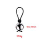 Drop Ball Heavy Weight Stretcher man silicone Penis cock Ring Metal Hanger for Enlargement pull exercise Male sex toy