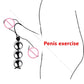 Drop Ball Penis Ring Metal Ball Weight Hanger for Penis Enlargement Weight Stretcher Extender Cock Ring Male Chastity Device 18