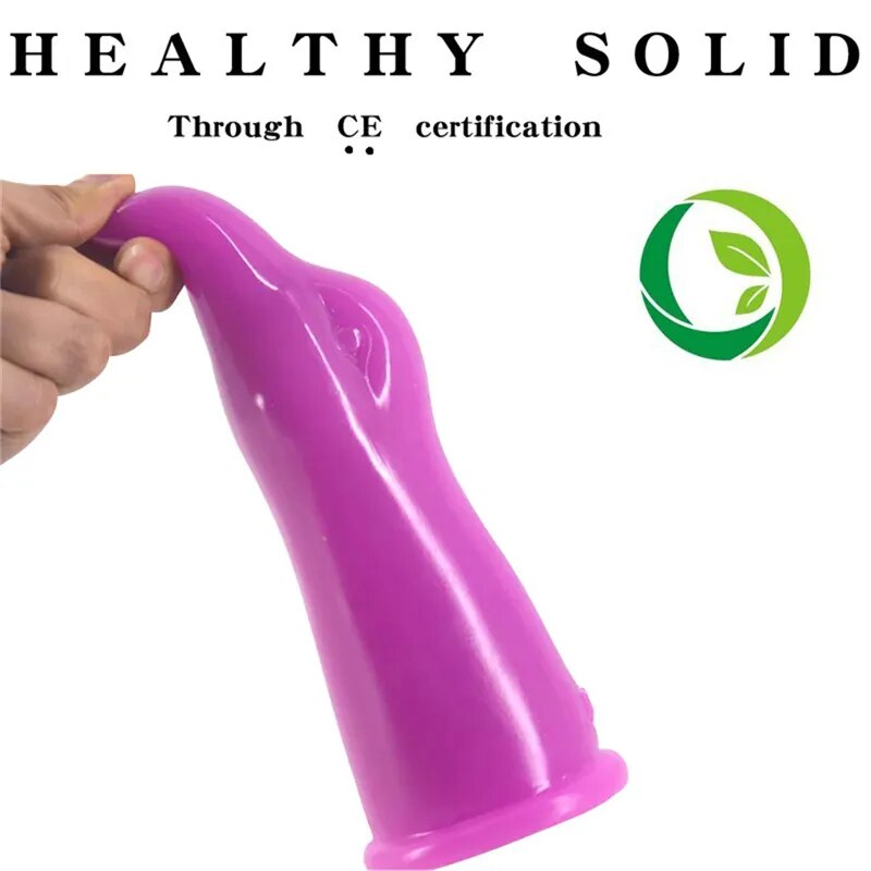 Duck Head Shape Huge Vagina Dildo Anal Plug Sex Toy For Men Women Butt Plug Nipple Stimulator Prostate Massager Male Masturbator