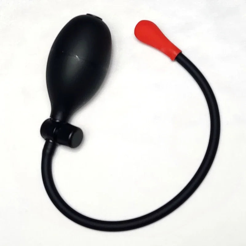 EXVOID Latex Anal Plug Prostate Massage Sex Toys for beginner Inflatable Male Anus Insert Device Butt Plug Dilatator Sounds