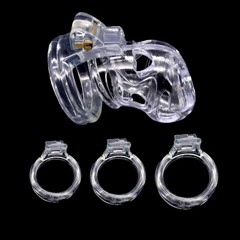 Electric Male Chastity Belt Cage Shock Device Vent Hole Design Power Box Electro Shock Chastity Cage for Men Power Box Cable