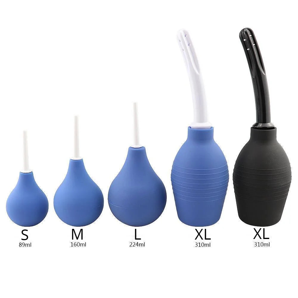 Enema for Sex with Large Capacity Enema Ball Syringe System Anus Cleaner Tip Nozzle Plug Colon Enema Anal Sex Adult Toy