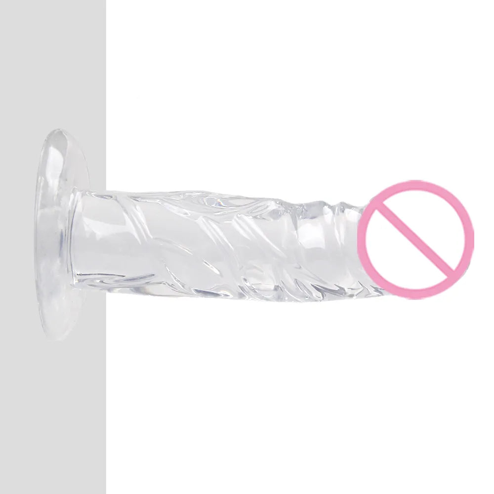 Soft Silicone Jelly Dildo for Women