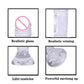 Erotic Soft Silicone Jelly Dildo for Women Realistic Small Penis Anal Plug Dick Suction Cup Strapon Adult Sex Toys for Woman