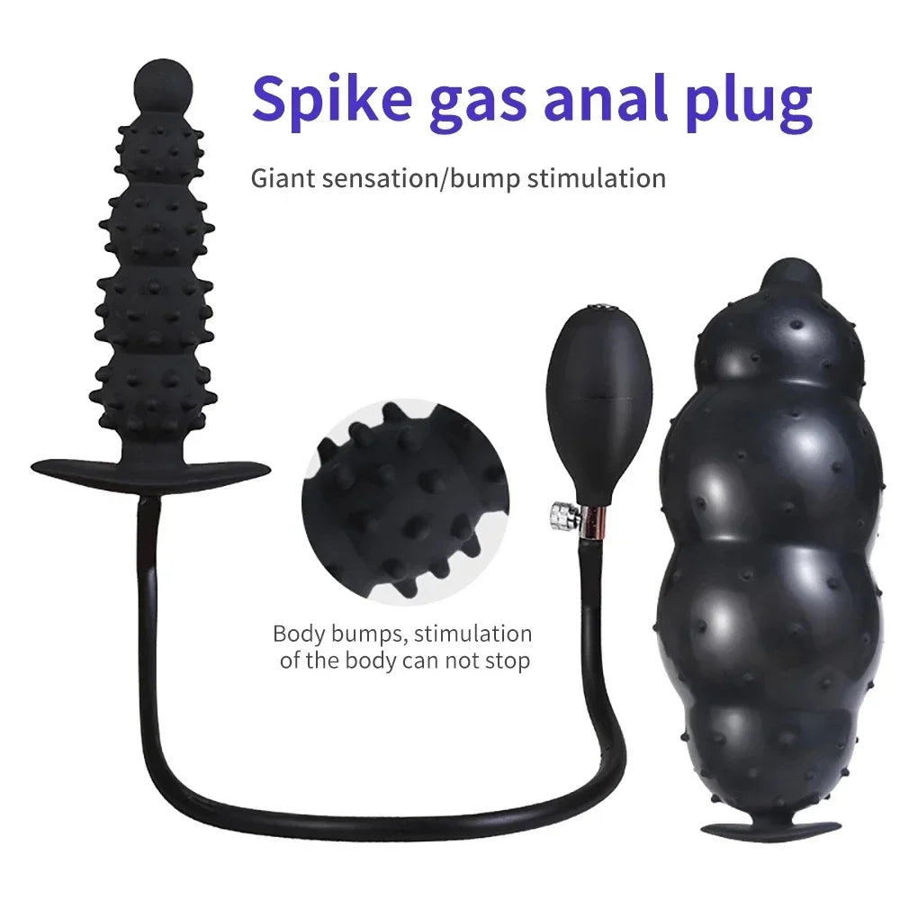 Expand Inflatable Anal Plug Huge Butt Plug Stimulate Sex Toy For Women/Men Masturbators Prostate Massager Big Anal Toys