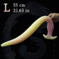 Extra Long Anal Sex Toys 3 Sizes Large Butt Plug Luminous Colourful Sex Tools Adult Long Anus Dildo Vagina Stimulate Sex Shop