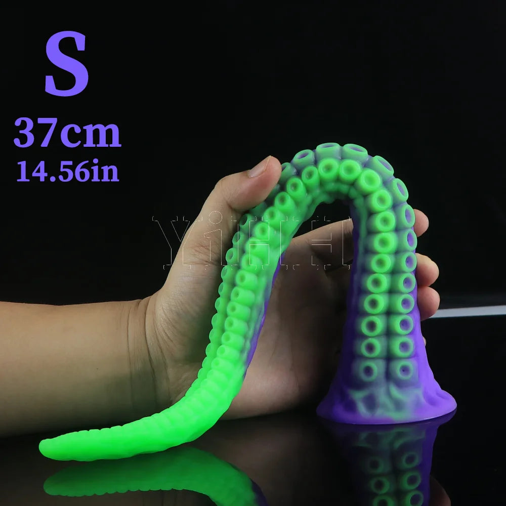 Extra Long Butt Plug Animal Dildo Tentacle Dildos Anal Plug Vagina Masturbator For Women Anal Penetration Stimulator Adult Toys