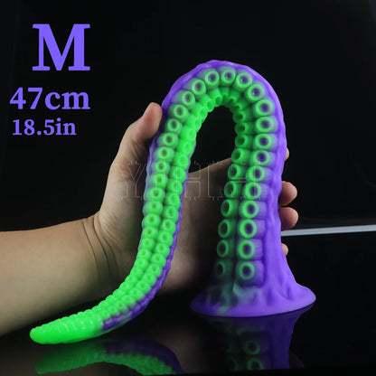 Extra Long Butt Plug Animal Dildo Tentacle Dildos Anal Plug Vagina Masturbator For Women Anal Penetration Stimulator Adult Toys