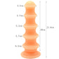 FAAK 21.5*5cm Big Anal Dildo Strong Suction Cup Female Masturbator Anal Beads Butt Plug Sex Toys for Women Men Adults Products