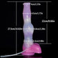 FAAK Animals Dildo Super Long Large Penis Squirting Dildo Sex Toys Masturbation Ejaculate Penis Anal Massage Toys for Adults 18+