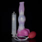 FAAK Animals Dildo Super Long Large Penis Squirting Dildo Sex Toys Masturbation Ejaculate Penis Anal Massage Toys for Adults 18+