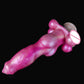 FAAK Dog Knot Penis Sleeve Large Dildo Sheath Cock Extender Enlargement Sex Toy For Men Silicone Mixed Color Male Masturbator