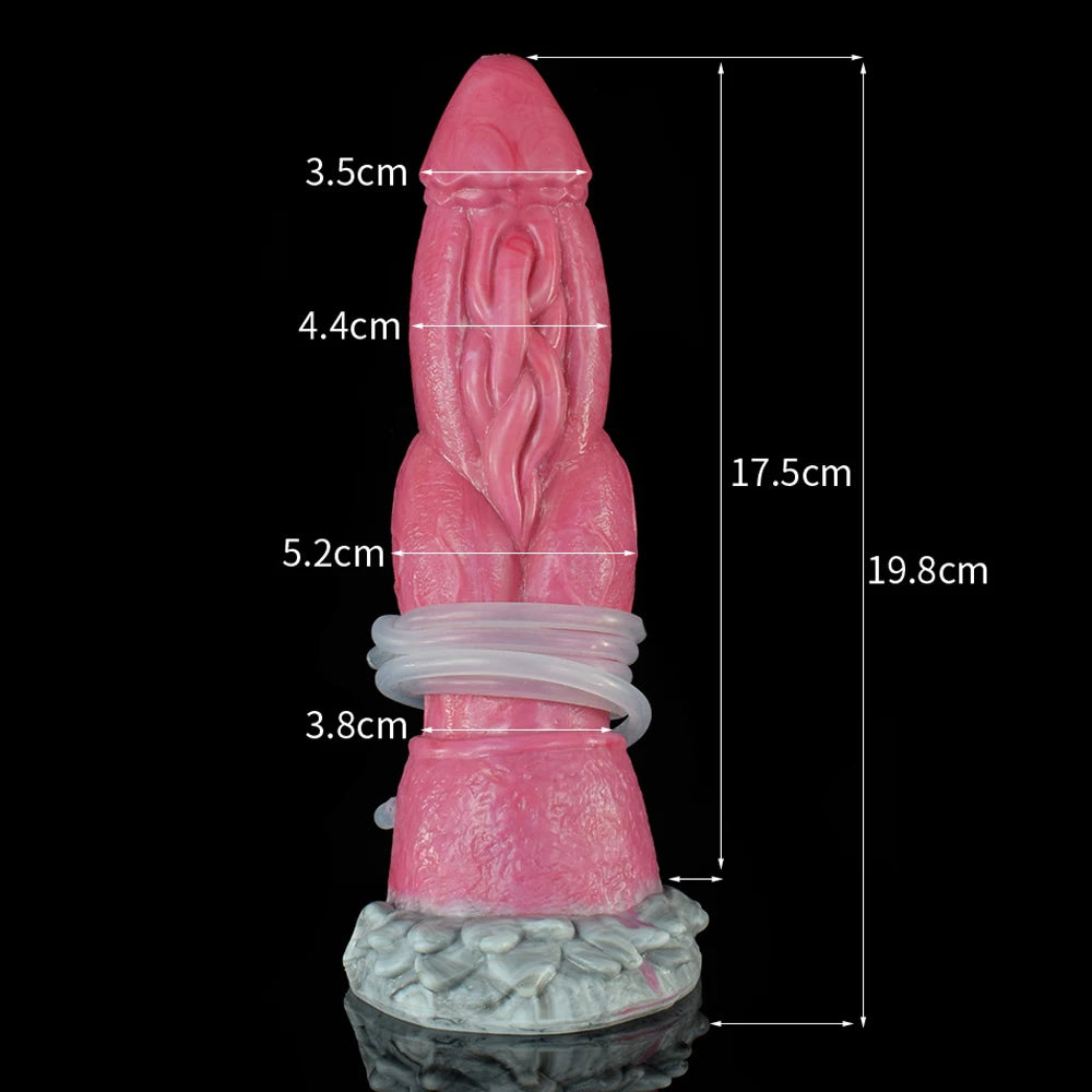 FAAK Dragon Dildo Big Penis Knot Soft Silicone Masturbator Squirting Dildos Anal Plug Sex Toys For Couples Woman Men Gay SexShop