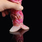 FAAK Fantasy Alien Anal Dildo Silicone Butt Plug mixed color Thick Anus Expansion Masturbator With Sucker Sex Toys For Women Men