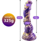 FAAK Fantasy Alien Anal Dildo Silicone Butt Plug mixed color Thick Anus Expansion Masturbator With Sucker Sex Toys For Women Men