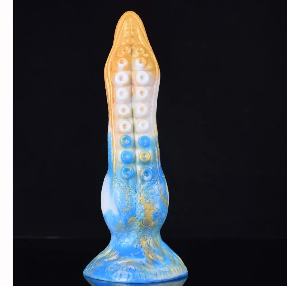 FAAK Fantasy Ejaculation Animal Dildo With Suction Cup Squirting Penis Spray Liquid Silicone Colorful Sex Toys For Men Women