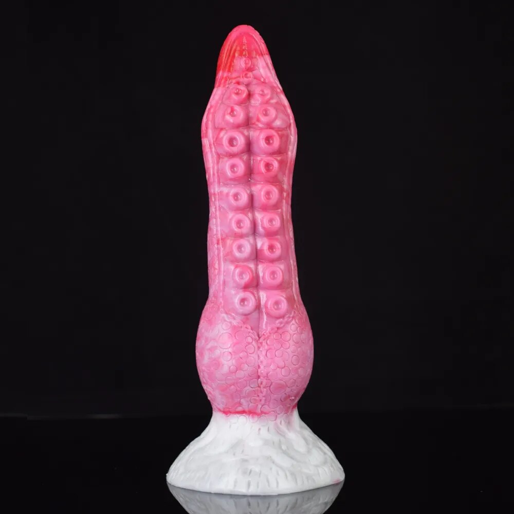 FAAK Fantasy Ejaculation Animal Dildo With Suction Cup Squirting Penis Spray Liquid Silicone Colorful Sex Toys For Men Women