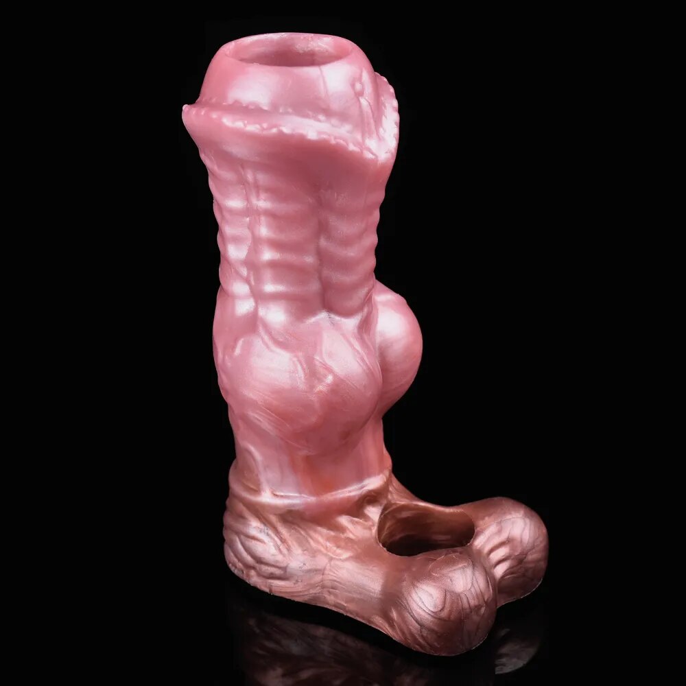 Silicone Horse Penis Sleeve Cock Enlargement & Extender