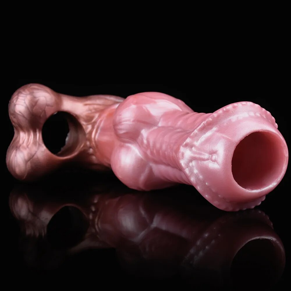 Silicone Horse Penis Sleeve Cock Enlargement & Extender