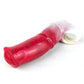 FAAK Fantasy Horse Penis Sleeve Gory Raw Meat Color Dick Enlargement & Extension Silicone Cock Sheath Sex Toys For Men