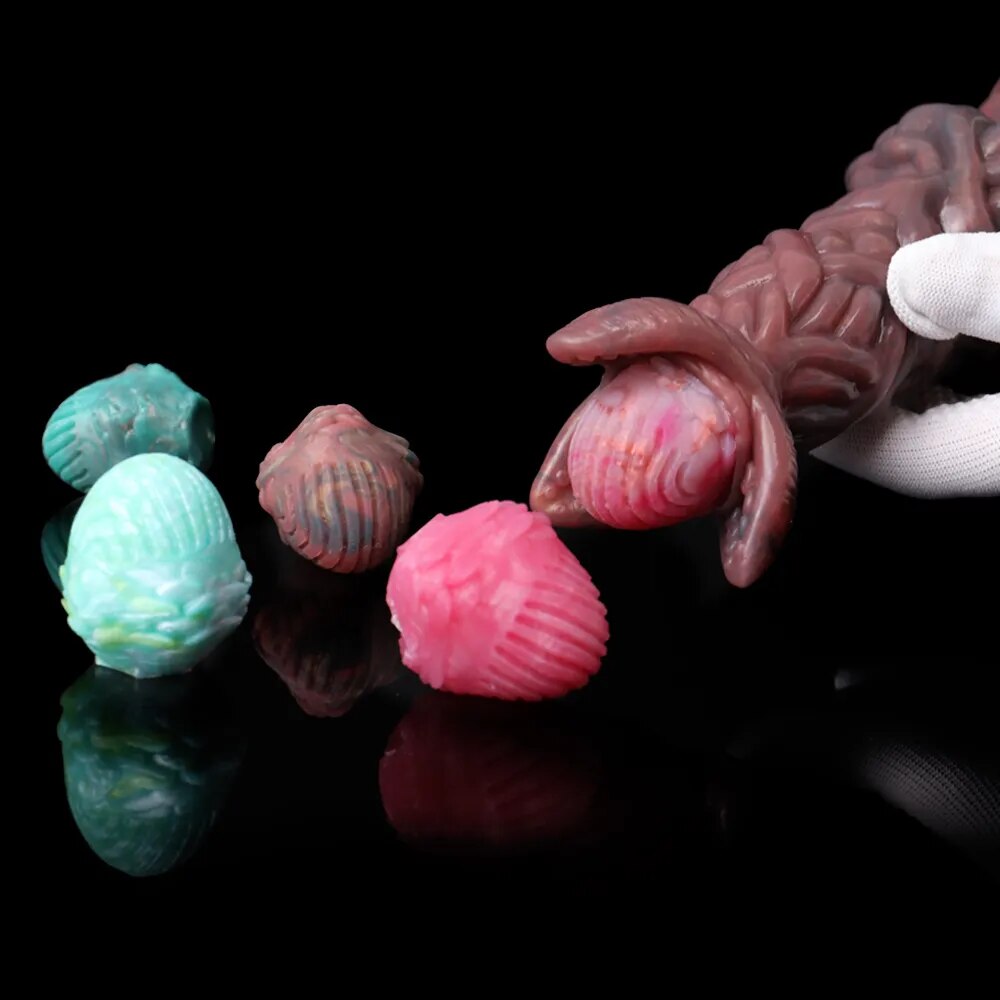 Knot Ovipositor Vaginal Balls Dildos