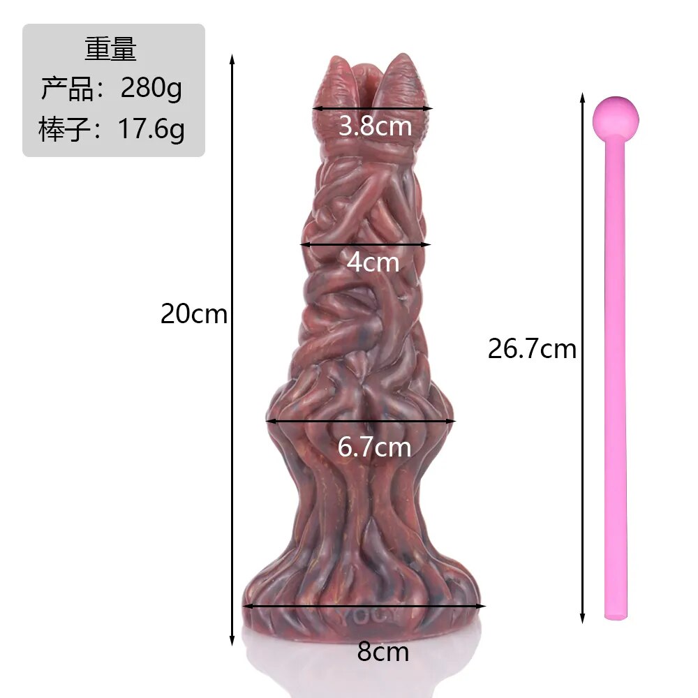 Knot Ovipositor Vaginal Balls Dildos