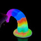 FAAK Fantasy Luminous Octopus Tentacles Silicone Anal Plug With Suction Cups Erotic Toys For Male And Female Masturbation