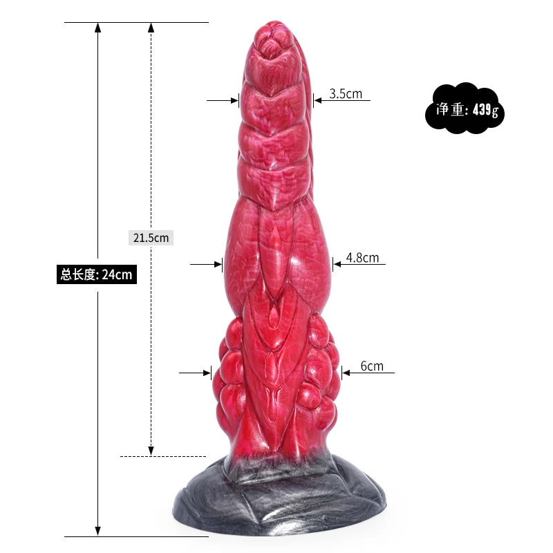 FAAK Large Anal dildo Silicone Anal Plug Animal Dildo For Men Prostate Massage Female Masturbator Anal Sex Toys for Adults 18+