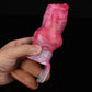 FAAK Large Wolf Knot Penis Sleeve Hollow Dildo Condom Fantasy Sheath Ring Silicone Cock Enlargement Extender Sex Toys For Men