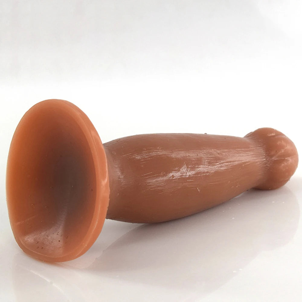 FAAK Male Prostate Massage Silicone Butt Plug With Suction Cup Vagina G-spot Stimulator Anal dildo strapon for women men Sex Toy