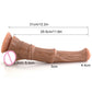 FAAK New 12.2" Gory color Horse Dildo Big Anal Plug Animal penis silicone long Butt plug Sex Toys For Women Lesbian Products