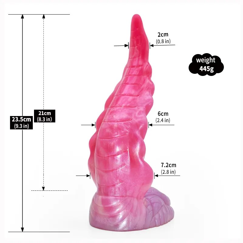 FAAK New Curved Butt Plug Silicone Horse Dog Knot Dildo With Sucker Sex Toys For Women Men G-spot Stimulate Female Masturbator