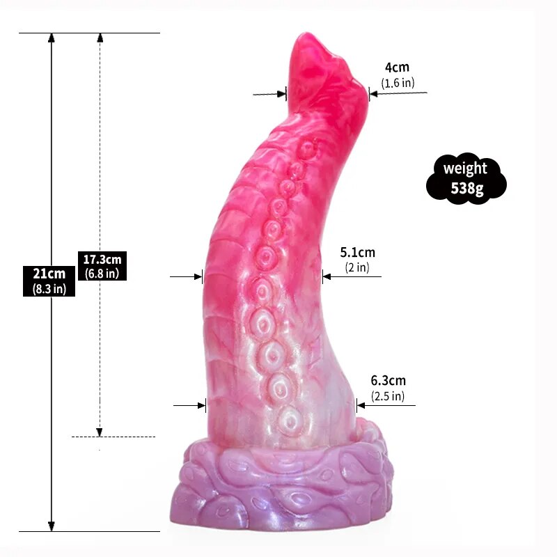 FAAK New Curved Butt Plug Silicone Horse Dog Knot Dildo With Sucker Sex Toys For Women Men G-spot Stimulate Female Masturbator