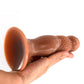 FAAK New Large Butt Plug Anal Dildo With Suction Cup Mushroom Shape Sex Toys For Woman  Skin Color Honeycomb Surface Stimulate