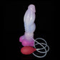 FAAK New Thick Knot Squirting Dildo With Suction Cup Silicone Ejaculate Penis Syringe Anal Massage Sex Toys For Women Masturbate