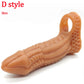 FAAK Penis Sex Toys For Men Silicone Penis Sleeve Simulated Dog Penis Condom Dildo Extender Cock Enlargement Erotic Products