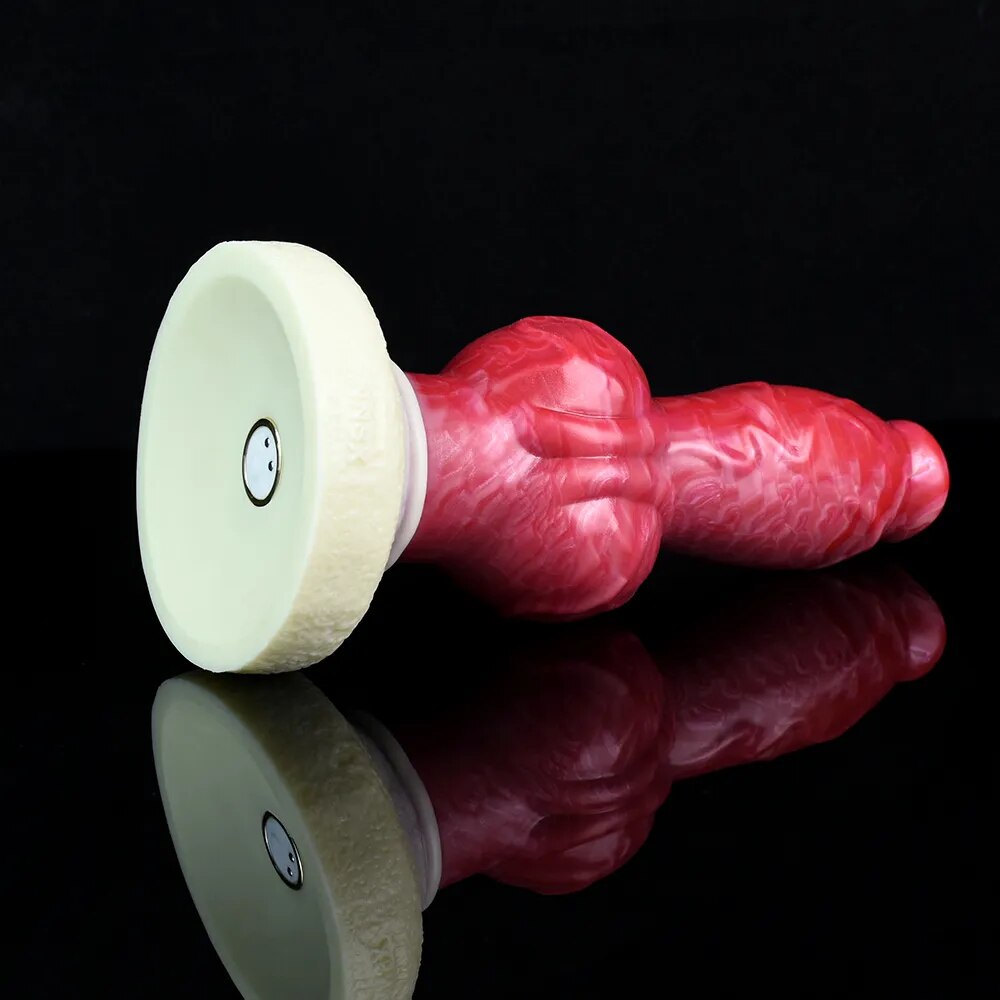 Remote Control Vibrator Large Knot Dildo